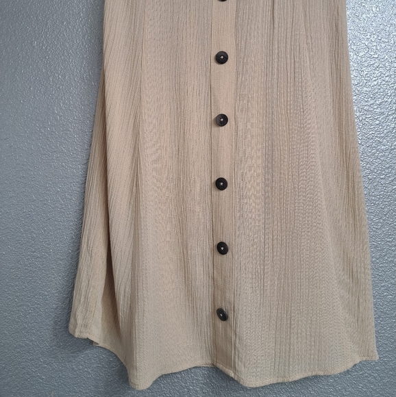 Peace & Pearls Cream Midi Dress    Size S - Picture 9 of 9